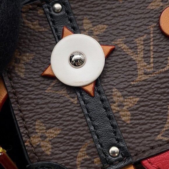 LOUIS VUITTON Mr. Soft Trunk Monogram Macassar Canvas Brown/Black - Picture 4 of 12